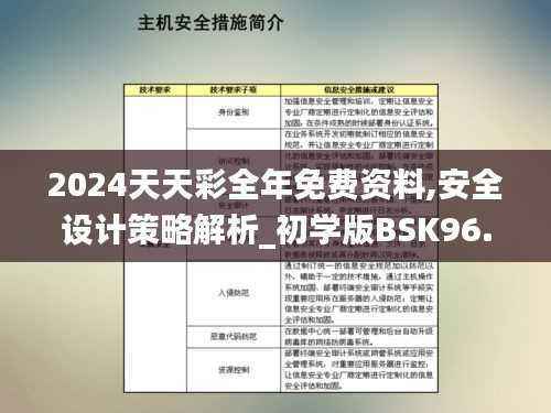 2024天天彩全年免费资料,安全设计策略解析_初学版BSK96.63