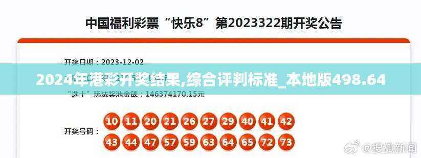 2024年港彩开奖结果,综合评判标准_本地版498.64