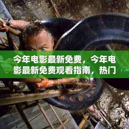 今年电影最新免费观看指南,热门佳作一网打尽!
