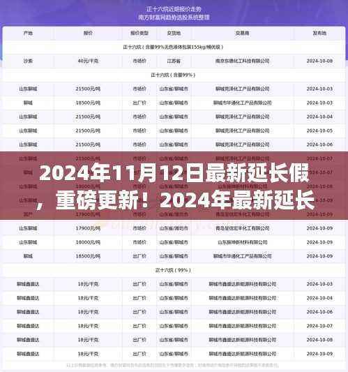 重磅更新!2024年假期安排出炉,延长假期,休闲时光来临!