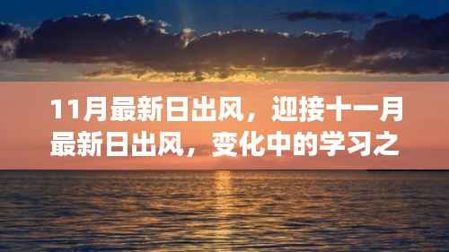 迎接十一月日出风,学习之旅中的自信与成就感的闪耀光芒