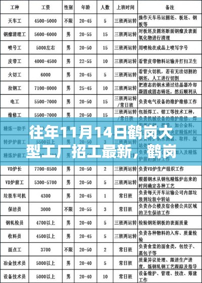 鹤岗大型工厂历年招工盛典回顾与展望,影响与最新动态