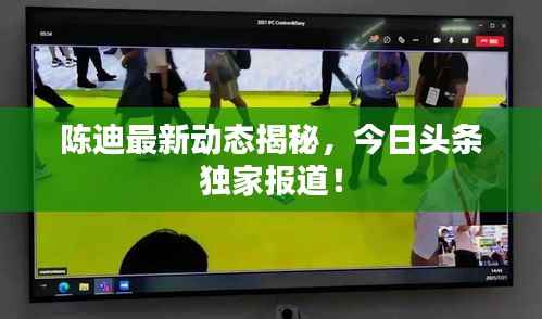 陈迪最新动态揭秘,今日头条独家报道!