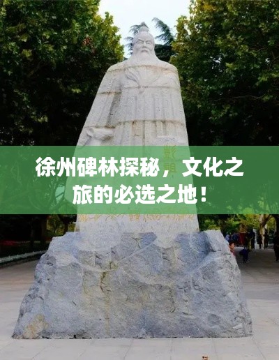 徐州碑林探秘,文化之旅的必选之地!