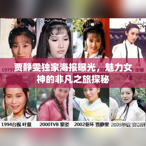 贾静雯独家海报曝光,魅力女神的非凡之旅探秘